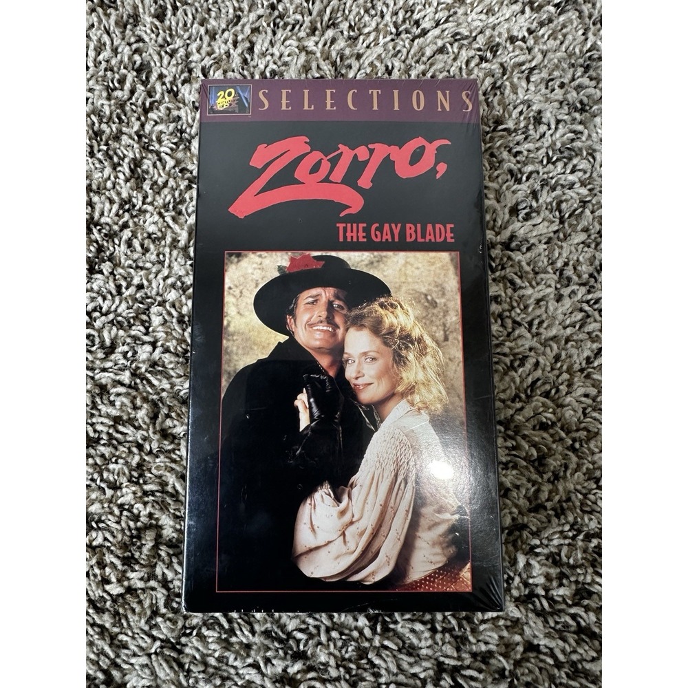 Zorro The Gay Blade (VHS 1981) George Hamilton 20th Century - Comedy New Sealed